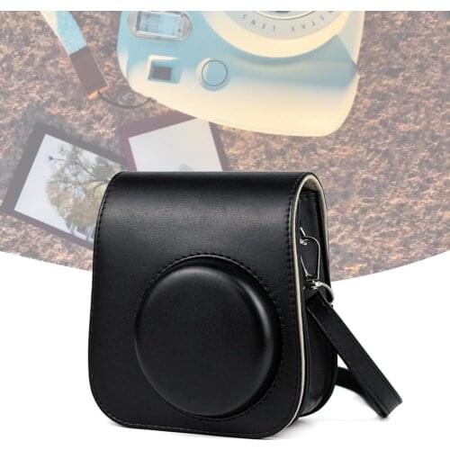 Camera Bags For Fujifilm Instax Mini 11 Camera Protective Body Faux Fur Cover For Fuji Instax Mini 11 Camera Cases Accessories