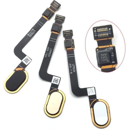 New Fingerprint Scanner Sensor Touch ID Connect Home Return button Flex Cable Replacement For Motorola Moto G5S