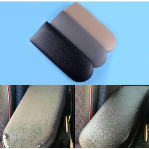 DWCX Black/Grey/Beige Car Center Console Armrest Cover Latch Lid Fit For Skoda Octavia Fabia Roomster Rapid