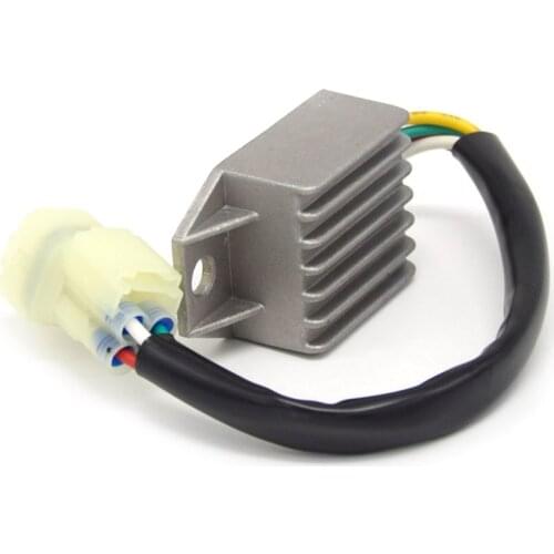 Practical Motorcycle Rectifier Voltage Regulator Charger with Plug For Kawasaki KFX50 KSF50 KFX90 KSF90 2007-2021 OEM 21066-Y001