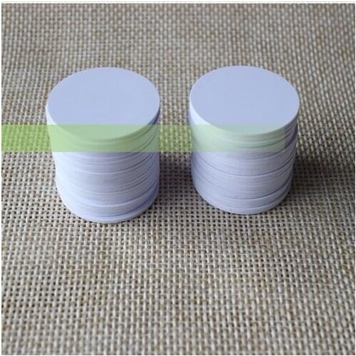 10pcs/lot 25MM 13.56Mhz Fudan F1108 1K byte rfid tag PVC tag coin tags