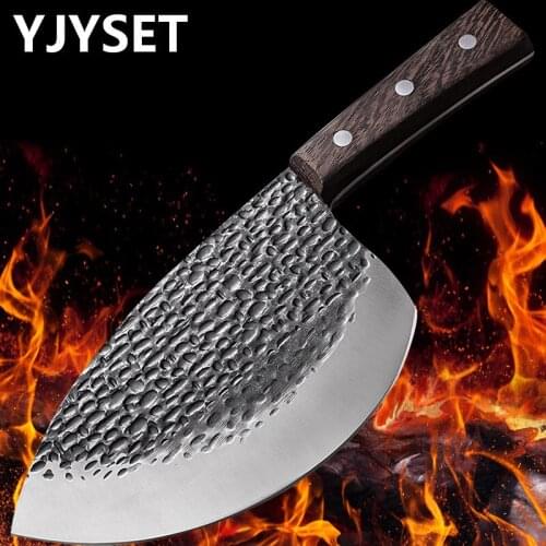 Fishing Butcher Knife Meat Cleaver Seafood Market Aquatic Fish Knife Professional Tool Cooking Kitchen Knife Sharp Slaughter