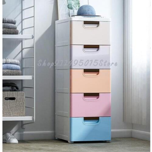20/25/37cm Gap Storage Cabinet Drawer Type Kitchen Gap Multi-layer Bathroom Narrow Storage Cabinet Rack