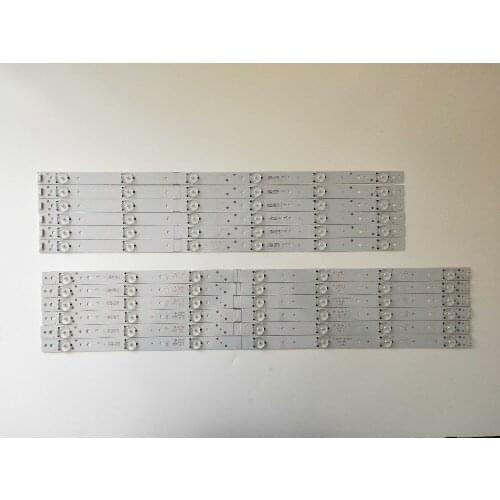 LED Backlight strip For Sky worth 55E6000 55M7 55V6 Light Bar 5800-W55003-RP10 5800-W55003-LP10 6led/7led screen RDL550WY