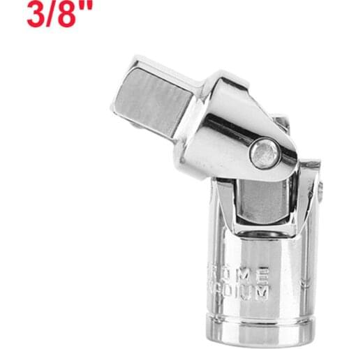 1/4" 3/8" 1/2" Joint Set Bar Socket Adapter Ratchet Universal Ball Joint Convertor Flexible Angle Extension Vehicle Repair Tool