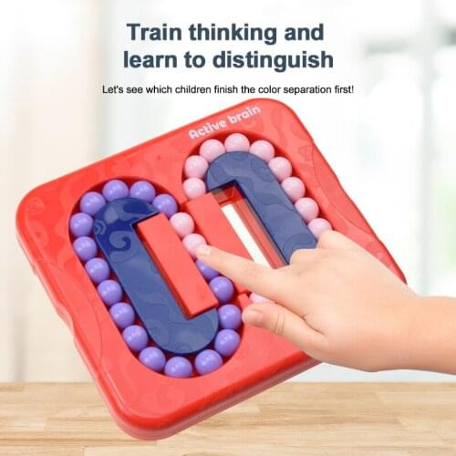 1PC Educational Cube Toy Rotating Bean Intelligence Fingertip Cube Spin Bead Puzzles Children Educational Breakthrough Game Gift