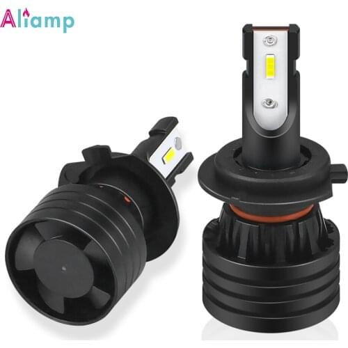 LED H11 Led Headlight Bulb Car Lamp H7 H4 Auto H1 H3 H8 H9 9005 60W 6000K White 3000K Warm 12V Fog Light 2pcs CSP 1860