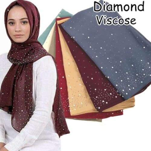 2021 spring and summer new muslim women bubble chiffon hijab 70*180 cm wedding scarf