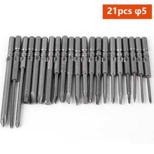 5MM Srewdriver Bits Cross Electric Batch Head blossom Alloy Steel Material Multi-standard Cross Phillips Hex Batch Tips plum