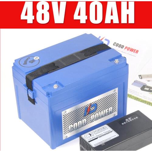 48V 40AH electric vehicle rechargeable battery 48V ATV Golf Motorcycle Battery