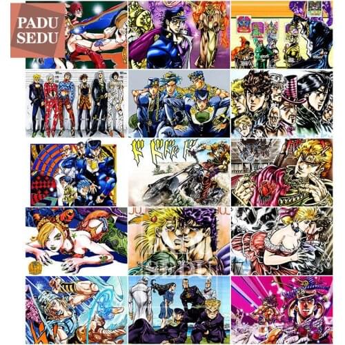 Diamond Embroidery Jojo S Bizarre Daimond Painting Japan Animation Pictures Cross Stitch Full Square Gifts Wall Home Decoration