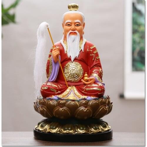 30cm large Taoist Buddhism HOME Shrine efficacious protection Southeast Asia Gold plating TAI SHANG LAO JUN Lord Lao God statue