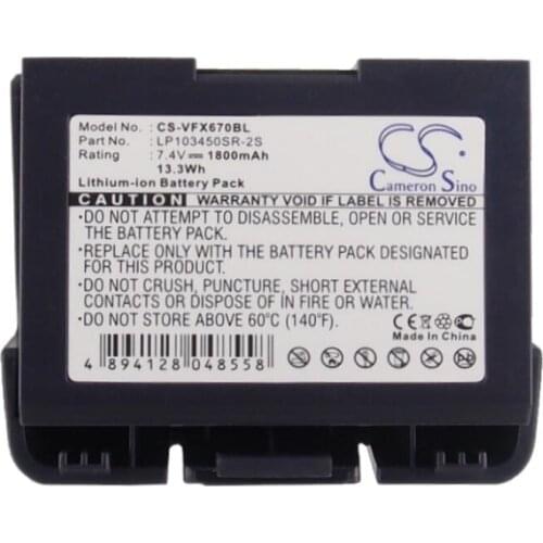 Cameron sino 1800mah battery for VERIFONE VX520 VX670 vx670 wireless credit card machine VX670 wireless termina 24016-01-R