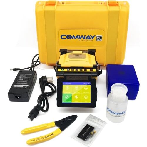 COMWAY A3 Fiber Fusion Splicer A3 Fiber Optic FTTx Splicing Machine