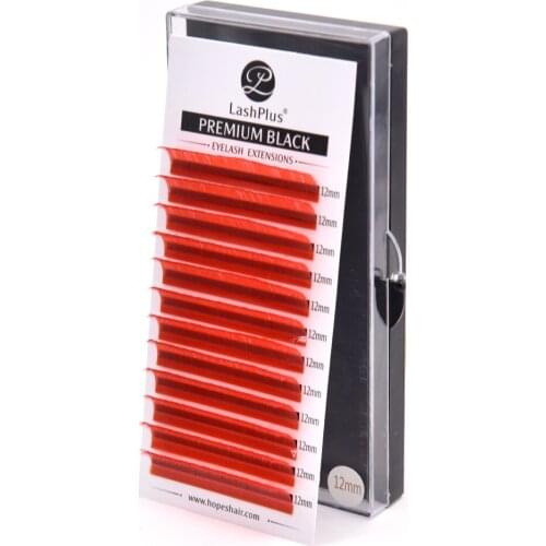 LASHPLUS Brand new Soft Colored Lashes false lashes eyelash individual colored lashes Faux eyelash extensions