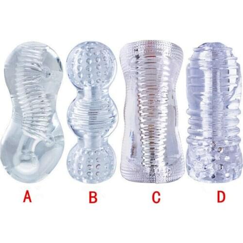 Mens Wand Postponed Training Sleeve Soft TPE Manual Traning Cup Handheld Massage Masturbator for Male
