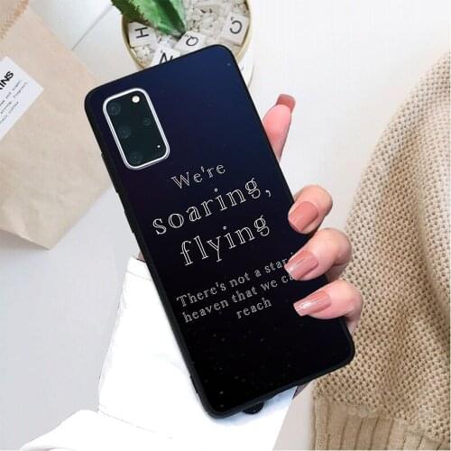 Breaking Free (High School Musical) pattern soft TPU border phone case for Samsung Galaxy S Galaxy A and Note case