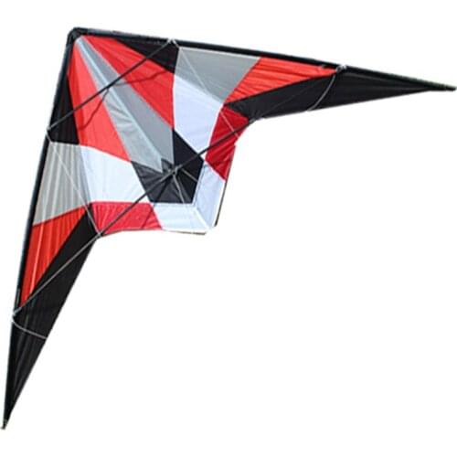 NEW Outdoor Fun Sports 1.8m Dual Line Stunt Kite With Handle And Line Good Flying Factory Outlet