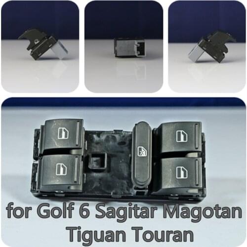 Polarlander Left Front Door Master for G/olf 6 S/agitar M/agotan Ti/guan T/ouran Electric Window Switch 1K4959857b 7L6959855b