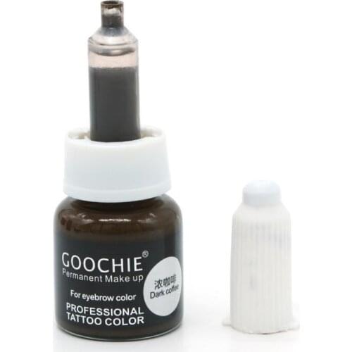 Professional 10g Goochie Eyebrow Creamy Microblading Permanent Makeup PMU Tattoo Pigment