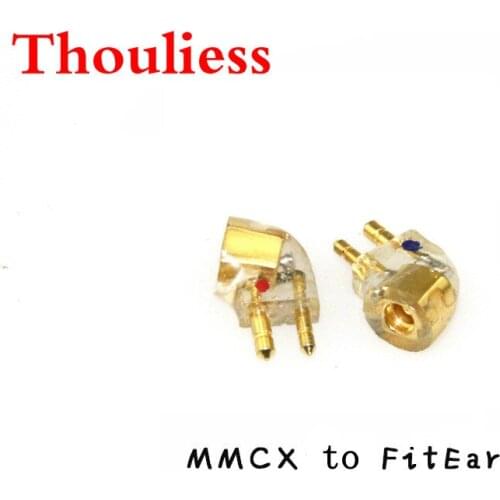 Thouliess pair Headphone Plug for MH-NH205 FitEar MH334 MH335DW togo334 Male to MMCX 0.78mmFemale Converter Adapter