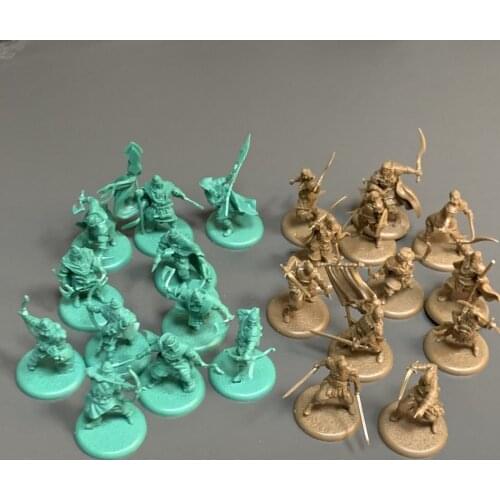 TRPG Board Game Miniatures Acient Seven Kingdom Battle Wargame Footman Knight Siege Engine Song Of Ice and Fire ASOIF Models