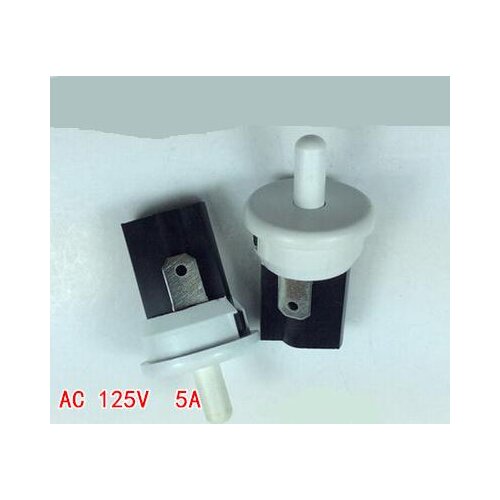 ON-(OFF) Momentary Small Push Button Switch Fridge Switch 5A 125VAC