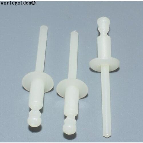 Worldgolden 100pcs auto clips Plastic Blind Rivet European Car 2020010000VR,497526