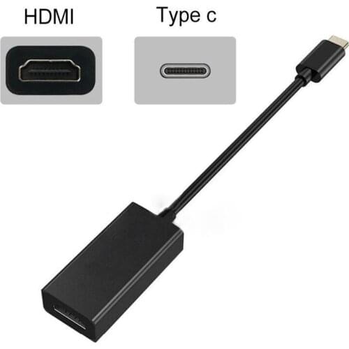 USB C Type C to HDMI Adapter 3.1 Male to HDMI Female Cable Adapter Converter For Samsung S9/8 Plus HTC HUAWEI LG G8