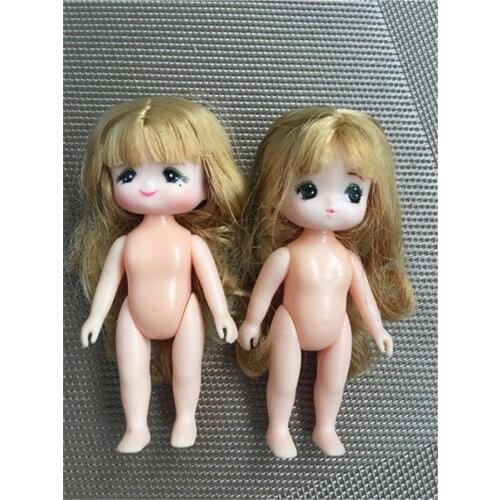 12cm Rare Limited Edition Little Twin Licca Doll Maki Miki Toy Cartoon Doll Girls DIY Dressing Hair Toys Collection Cute Dolls