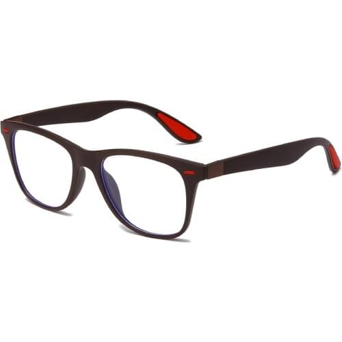 2021 Blue Light Protection Glasses Men Bluelight Radiation Women Computer Protection Gaming Square Decorative Glasses Anti-blue