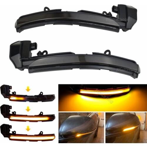 Fit For Jaguar XE XF XJ F-TYPE XKR I-PACE X250 X260 Car Accessories Dynamic Turn Signal Light LED Side Mirror Indicator Blinker