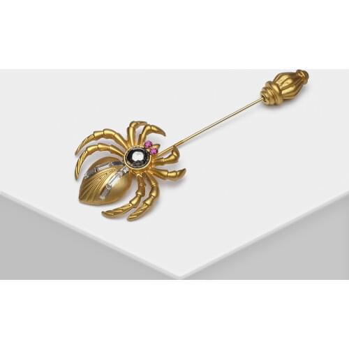 Amorita boutique design araneid animal brooches