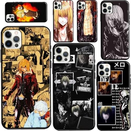Mello Death Note Anime Case For iPhone 11 Pro Max XS X XR 8 7 Plus SE 2020 Funda For iPhone 12 Pro Max mini Case