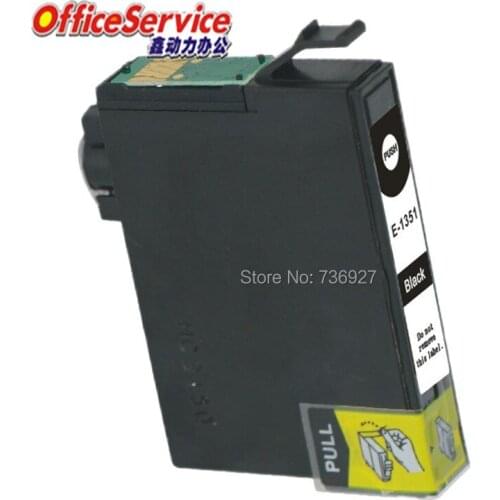 3Black T1351 compatible Ink Cartridge For Epson Stylus T25 TX123 TX125 TX135 inkjet printer