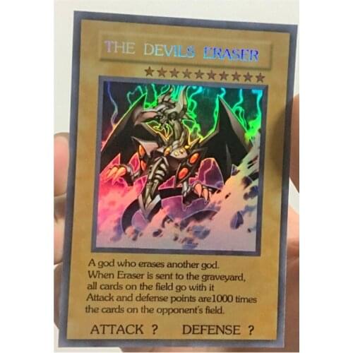 Yu Gi Oh The Wicked Eraser English DIY Toys Hobbies Hobby Collectibles Game Collection Anime Cards