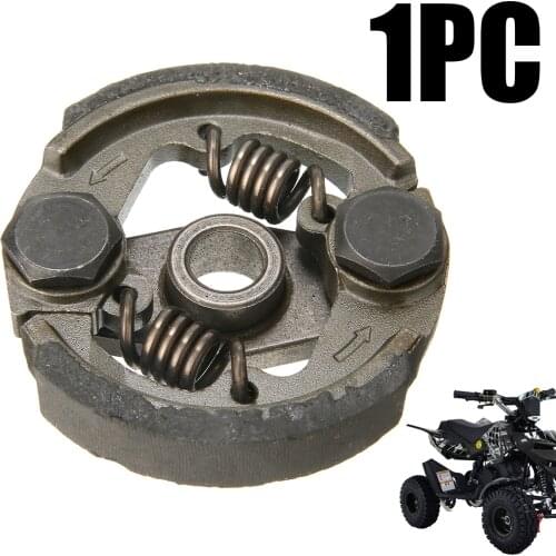 Mayitr 1PC 49cc Mini Moto Clutch Dirtbike Quad ATV Racing Bike Parts 2 Shoe 2 Spring Fits Cranks With OR Without Key Ways