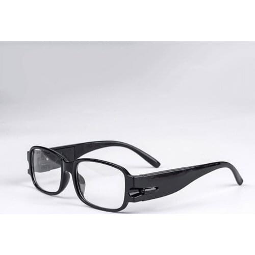 Multifunctional Strength LED Lights Reading Glasses Night Vision Eyeglass With Lamp B2Cshop