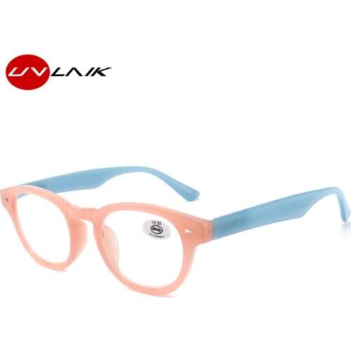 Fashion Plastic Reading Glasses Men Women Small Frame Rice Nails Eyeglasses Flowers Colorful Prescription Glasses Plus degree