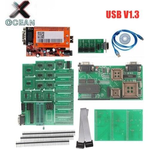 OBD2 Diagnostic UPA-USB V1.3 Main Unit ECU Chip Tunning UPA USB with V1.3 1.3 eeprom adapter ECU programmer free shipping
