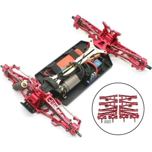 Upgrade Upper Lower Arms Set Fit for JLB Racing J3 1/10 RC Car