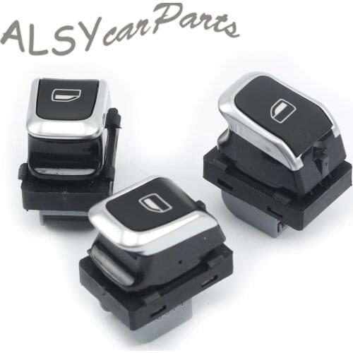 3x 8E0959855V10 8K0 959 855 A Electric Power Window Lifter Switch For Audi A4 Allroad Quattro A5 /S5 Coupe/Sportback Q5 R8 RS4