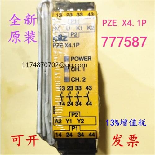 PILZ 777587 PZE X4.1P 24VDC 4n/o 100% new and original