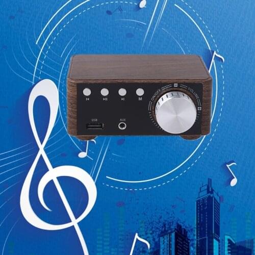 High Fidelity Digital Amplifier Board BT5.0 2x50w Stereo Amplificador DC9V-24V USB TF Card AMP DIY Module