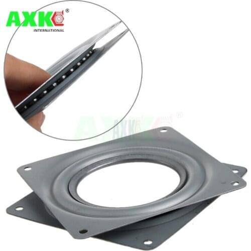 Swivel Plates Full Solid Steel Ball Bearing Swivel Metal 360 Degrees Rotating Display Stand Furniture Turntable Rotary 3 inch
