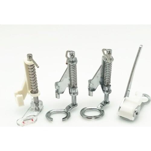 4Pcs/set Household Sewing Machine Parts Darning Foot Presser Foot Close Open Toe Quilting Foot Domestic Sewing Machine 5BB5301