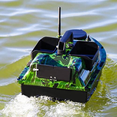 VERY100 500M Remoe Control Carp Fishing Bait Boat Hook Post Boat 3 Hoppers With Handbag Remote Control Toy Boat