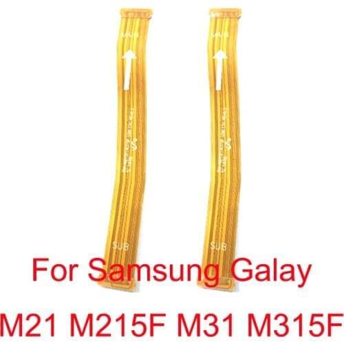 Main Flex For Samsung Galaxy M21 M215 M215F M31 M315 M315F Motherboard Main Board Connector LCD Display Flex Cable Repair Parts