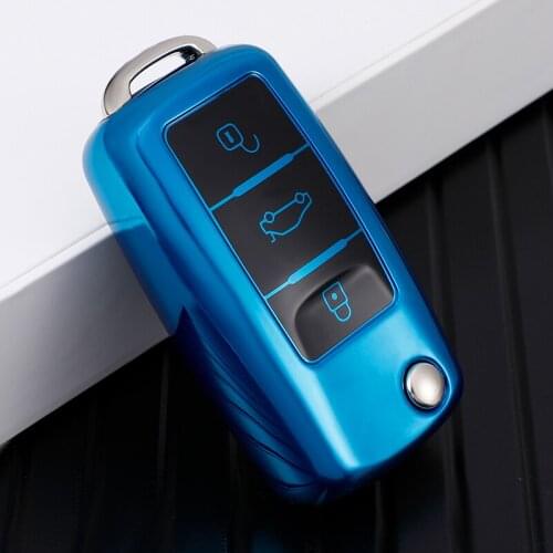 TPU Car Remote Key Cover Case Holder For Volkswagen Tiguan Golf Mk7 Seat Ibiza Leon Skoda Octavia Altea Aztec Accessories Shell