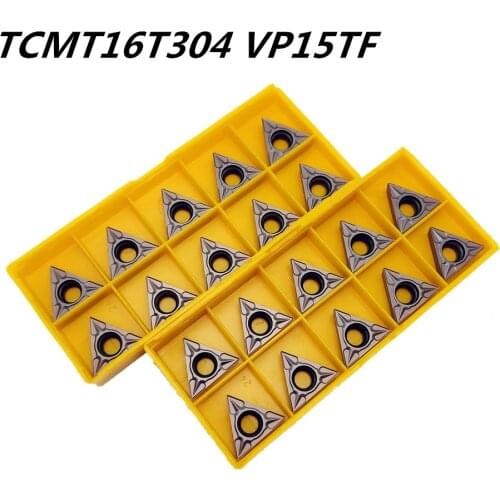TCMT16T304 TCMT110204 external turning tool metal turning tool CNC milling blade carbide insert TCMT110204 cutting tools
